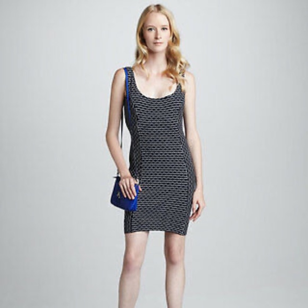 NWT MILLY NY NAVY BODYCON DRESS